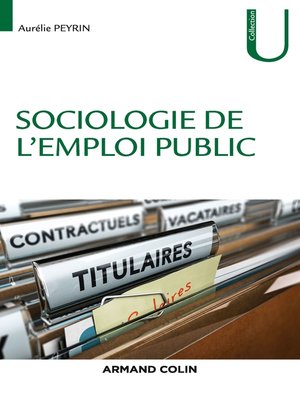 cover image of Sociologie de l'emploi public